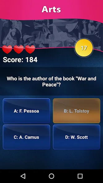 Quiz of Knowledge Game — Мод: Все ответы открыты — скриншот 3