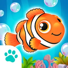 Скачать Baby Aquarium - Fish game MOD APK — Без рекламы и все рыбки открыты
