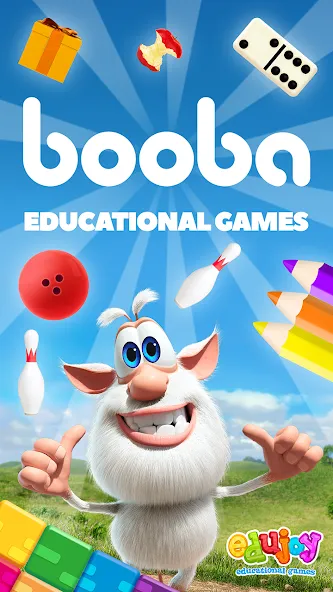 Booba - Educational Games MOD APK на Android — Разблокированы все обучающие игры — скриншот 1