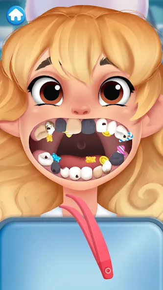 Скачать Dentist games на Андроид — Без рекламы и все уровни открыты — скриншот 3