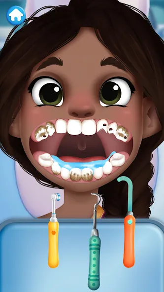 Скачать Dentist games на Андроид — Без рекламы и все уровни открыты — скриншот 5