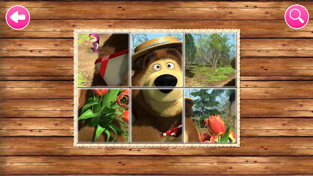 Взломанная Masha and the Bear Educational на Андроид — Все обучающие задания открыты — скриншот 3