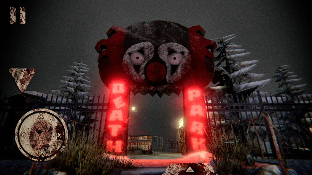 Скачать взломанную Death Park: Scary Clown Horror — Без рекламы и открыты все уровни — скриншот 2