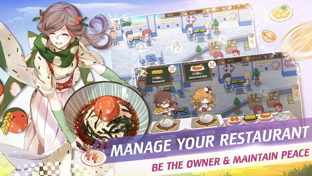 Скачать Food Fantasy — Последняя версия (Безлимитные деньги и алмазы) — скриншот 3 Скачать Food Fantasy — Последняя версия (Безлимитные деньги и алмазы) — скриншот 3