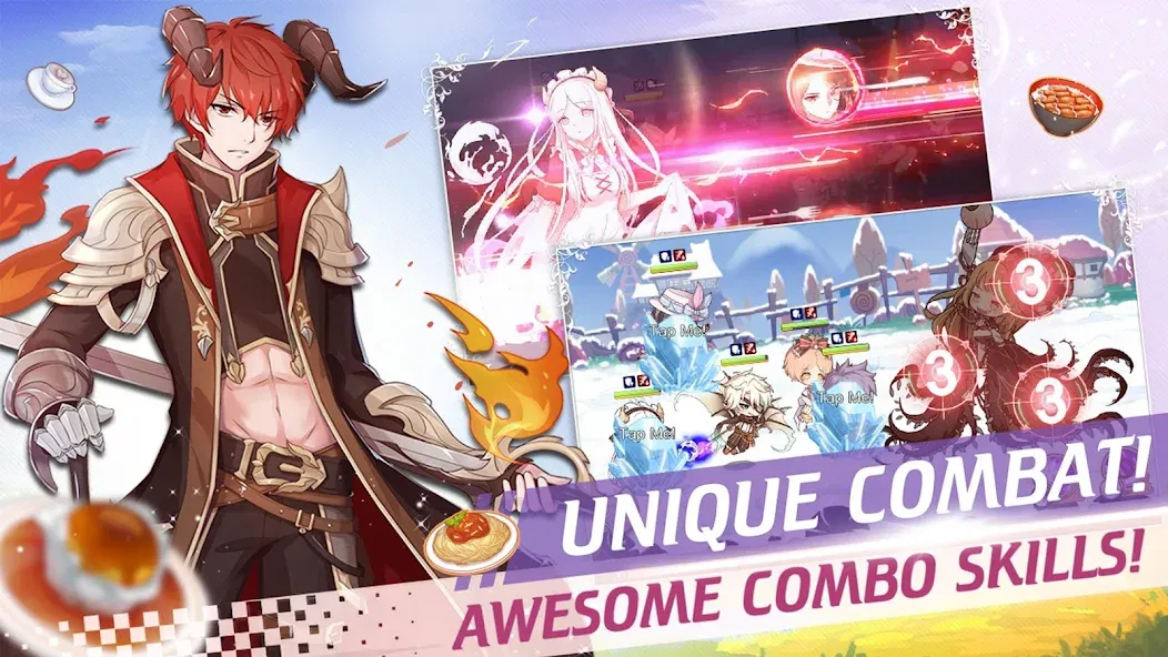 Скачать Food Fantasy — Последняя версия (Безлимитные деньги и алмазы) — скриншот 4 Скачать Food Fantasy — Последняя версия (Безлимитные деньги и алмазы) — скриншот 4