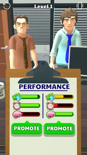 Boss Life 3D: Office Adventure Mod APK Безлимитные деньги и все уровни — Скачать на Андроид — скриншот 1
