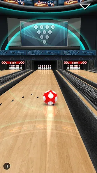 Скачать Bowling Game 3D — Модификация Безлимитные монеты и все шары открыты — скриншот 5