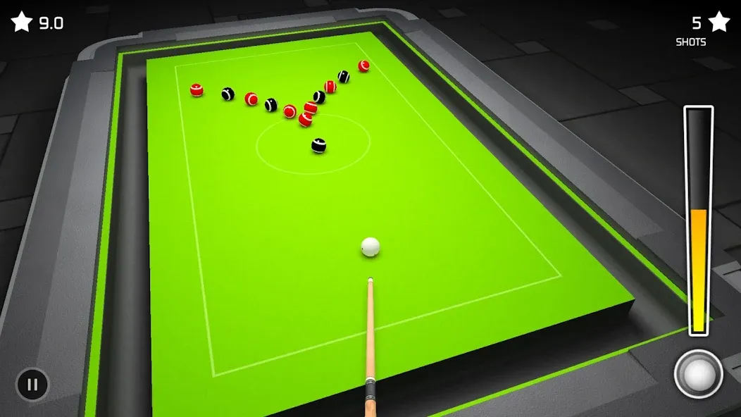 Скачать 3D Pool Madness (Мод: Без рекламы и безлимитные монеты) на Андроид — скриншот 1