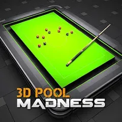 Скачать 3D Pool Madness (Мод: Без рекламы и безлимитные монеты) на Андроид