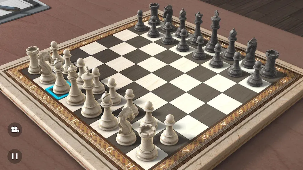 Скачать взломанную Real Chess 3D — Шахматные фигуры и доски разблокированы — скриншот 4