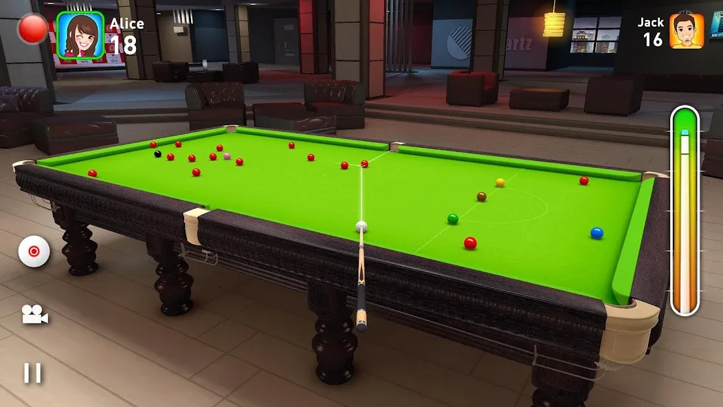 Взломанная Real Snooker 3D на Андроид — Без рекламы и разблокированы столы — скриншот 1 Взломанная Real Snooker 3D на Андроид — Без рекламы и разблокированы столы — скриншот 1