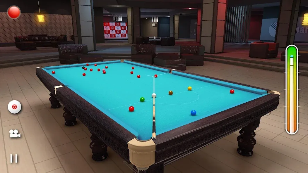 Взломанная Real Snooker 3D на Андроид — Без рекламы и разблокированы столы — скриншот 3 Взломанная Real Snooker 3D на Андроид — Без рекламы и разблокированы столы — скриншот 3