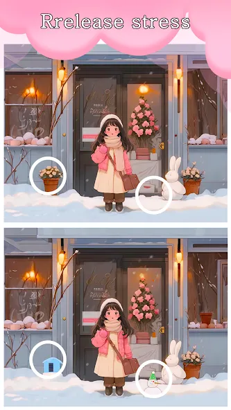 Скачать Differences: Spot a Difference (Мод: Подсказки без ограничений и все уровни открыты) на Андроид — скриншот 1
