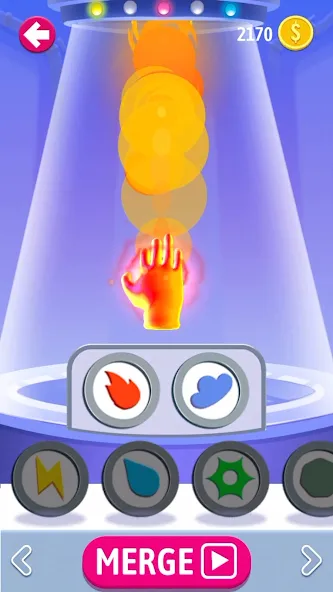 Скачать Elemental Gloves - Magic Power MOD APK — Мощные стихийные перчатки без ограничений — скриншот 1
