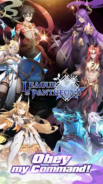 Скачать League of Pantheons с модом — Безлимитные ресурсы и усиленные герои — скриншот 1
