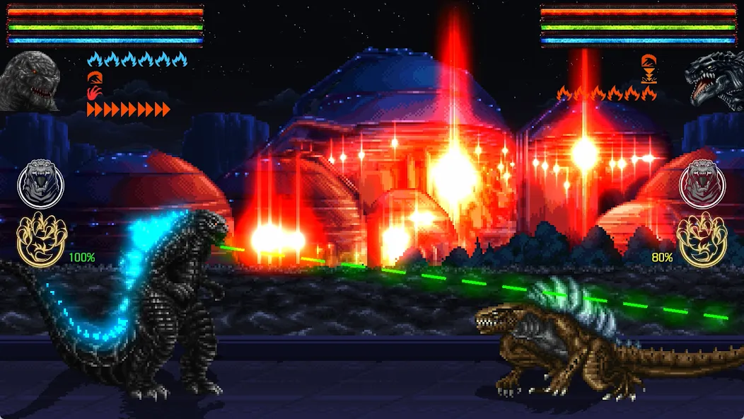 Godzilla: Omniverse MOD APK — Безлимитные деньги и все монстры — скриншот 1