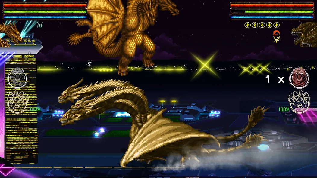 Godzilla: Omniverse MOD APK — Безлимитные деньги и все монстры — скриншот 2