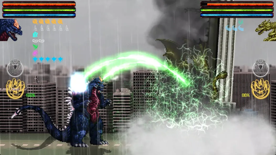 Godzilla: Omniverse MOD APK — Безлимитные деньги и все монстры — скриншот 4
