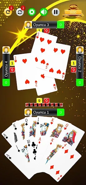 Batak - Koz Maça MOD — Безлимитные деньги и все карты открыты на Андроид — скриншот 4