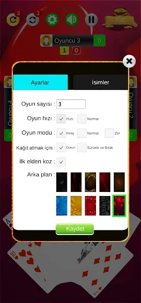 Batak - Koz Maça MOD — Безлимитные деньги и все карты открыты на Андроид — скриншот 5