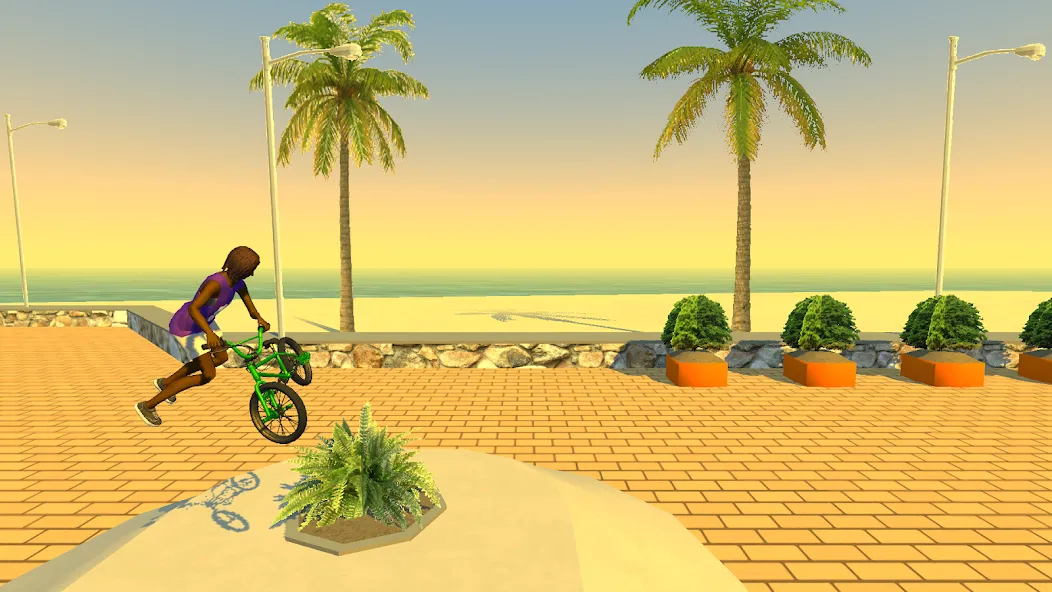 Street Lines: BMX MOD APK на Android — Безлимитные деньги и открыты все уровни — скриншот 1