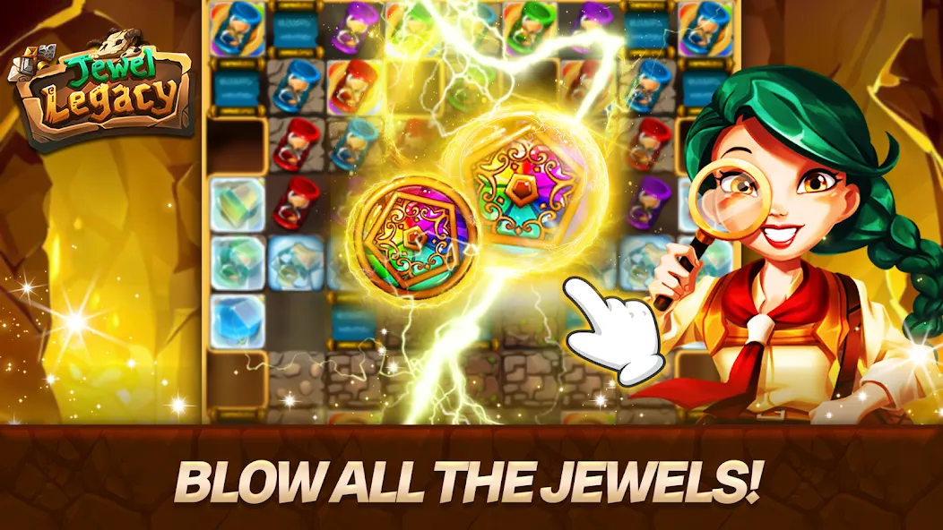Скачать Jewel Legacy — Модификация Много бонусов и уровней — скриншот 1 Скачать Jewel Legacy — Модификация Много бонусов и уровней — скриншот 1