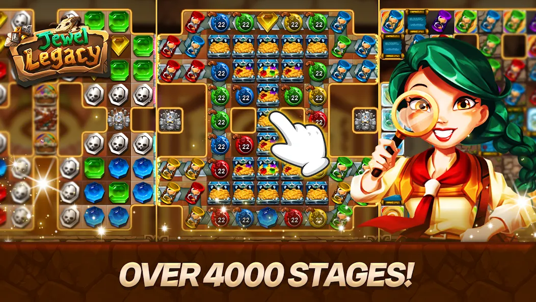 Скачать Jewel Legacy — Модификация Много бонусов и уровней — скриншот 4 Скачать Jewel Legacy — Модификация Много бонусов и уровней — скриншот 4