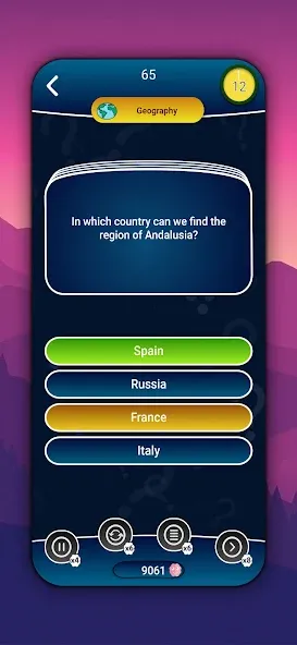 Millionaire Trivia Quiz Mod APK Безлимитные подсказки и правильные ответы — Скачать на Андроид — скриншот 5 Millionaire Trivia Quiz Mod APK Безлимитные подсказки и правильные ответы — Скачать на Андроид — скриншот 5