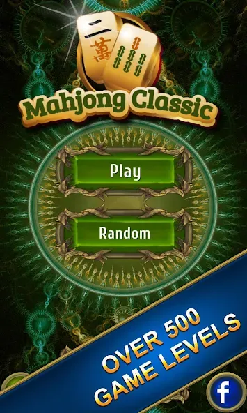 Скачать Mahjong Classic MOD APK — Открыты все уровни и подсказки — скриншот 1