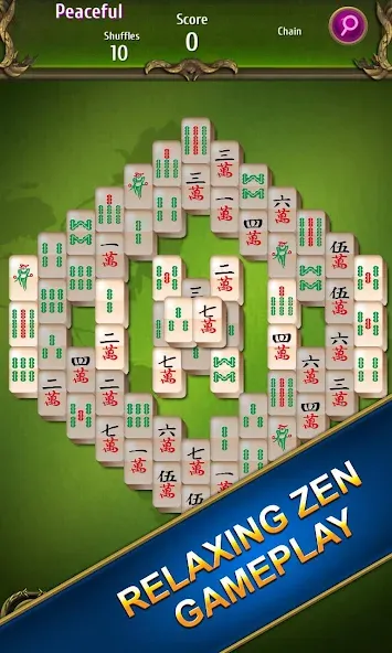 Скачать Mahjong Classic MOD APK — Открыты все уровни и подсказки — скриншот 2