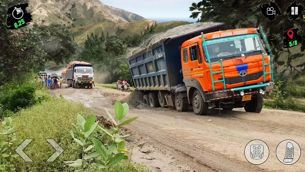Скачать Cargo Truck Simulator Games 3D MOD APK — Безлимитные деньги и топливо — скриншот 1