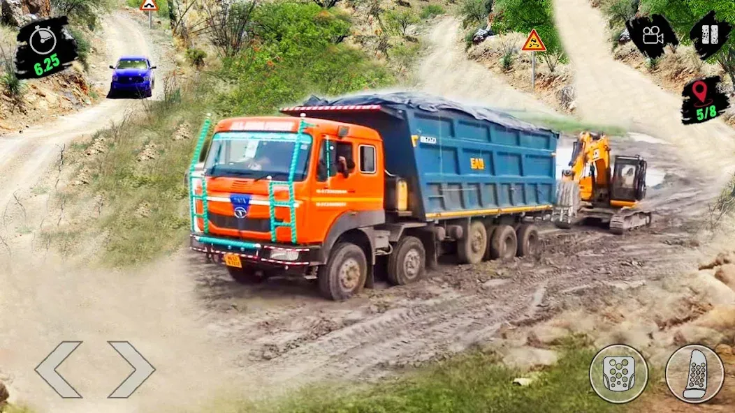 Скачать Cargo Truck Simulator Games 3D MOD APK — Безлимитные деньги и топливо — скриншот 5