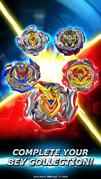 Beyblade Burst Rivals Mod APK Безлимитные деньги и усиленные бейблейды — Скачать на Андроид — скриншот 4