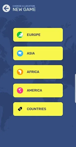 Map Quiz World Geography (Мод Открыты все карты и уровни) — скриншот 5