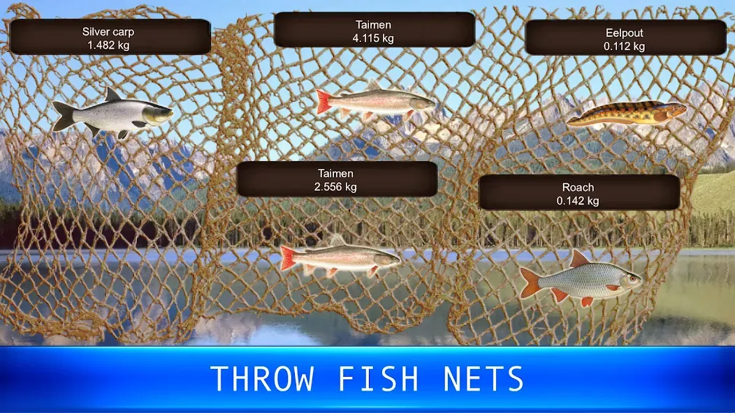 Скачать Fish rain: sport fishing на телефон — Безлимитные деньги и редкие рыбы — скриншот 5