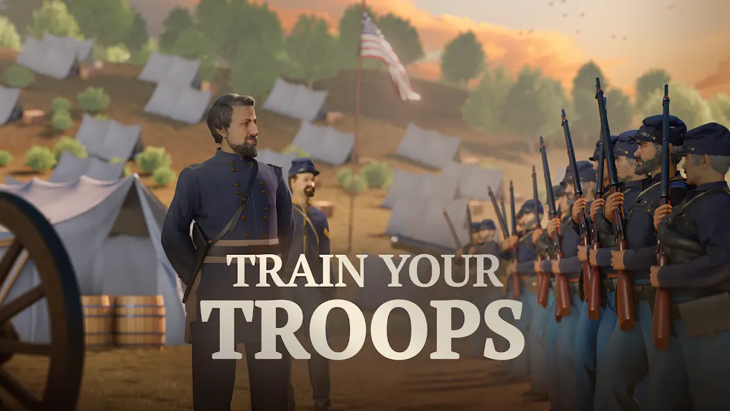 Скачать War and Peace: Civil War — Безлимитные ресурсы и быстрая прокачка — скриншот 3