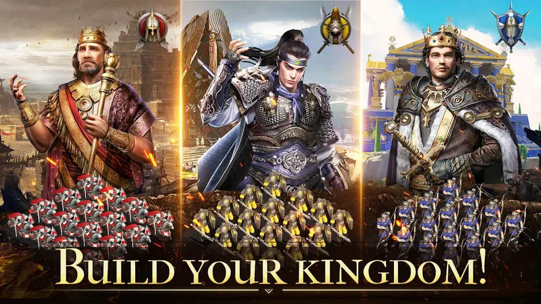 Rising: War for Dominion — Мод: Безлимитные ресурсы и усиленная армия — скриншот 1