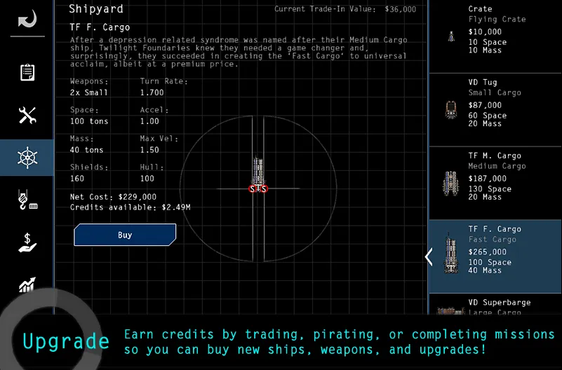 Space RPG 3 MOD — Много денег и ресурсов на Андроид — скриншот 5