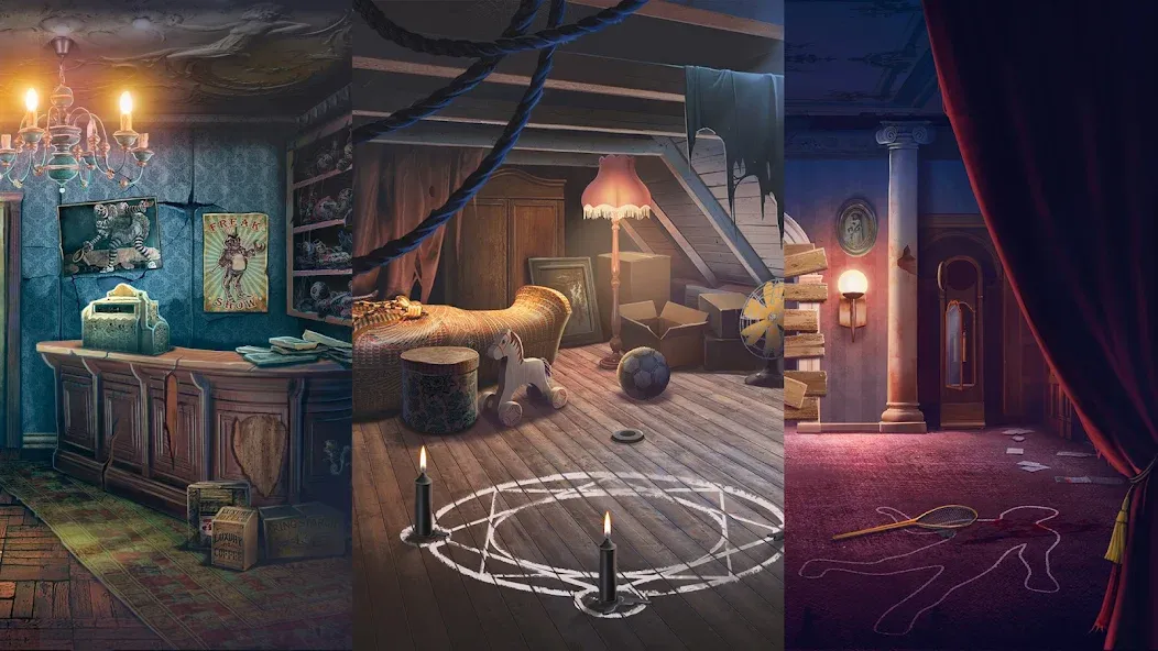 Скачать Scary Horror 2: Escape Games (Мод: Безлимитные подсказки и открыты все уровни) на Андроид — скриншот 5 Скачать Scary Horror 2: Escape Games (Мод: Безлимитные подсказки и открыты все уровни) на Андроид — скриншот 5