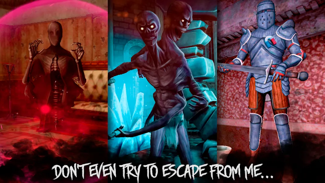 Horror Haze: Scary Games MOD APK — Безлимитные подсказки и открыты все главы — скриншот 2