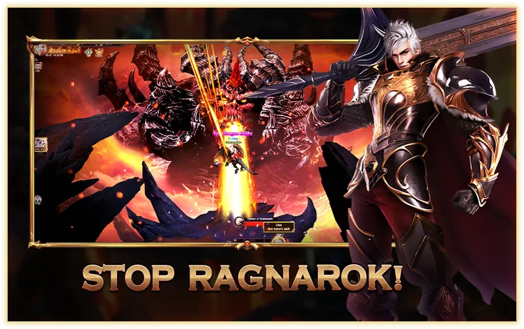 Dragon Contract - IDLE MMORPG на Андроид — Много денег и алмазов — скриншот 1