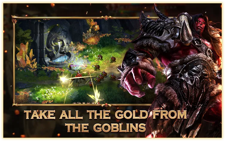 Dragon Contract - IDLE MMORPG на Андроид — Много денег и алмазов — скриншот 2