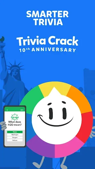 Скачать Trivia Crack на телефон — Безлимитные подсказки и жизни — скриншот 1