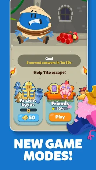Скачать взломанную Trivia Crack 2 — Без рекламы и бесконечные жизни — скриншот 5