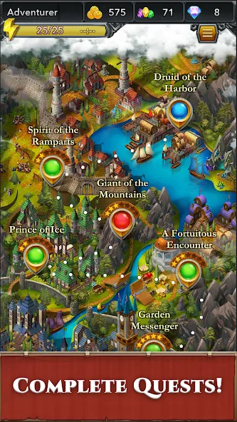 Spells of Genesis MOD APK на Android — Безлимитные монеты и усиленные заклинания — скриншот 1