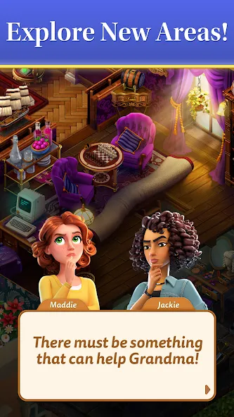 Merge Mansion — Бесконечные монеты и энергия — скриншот 4