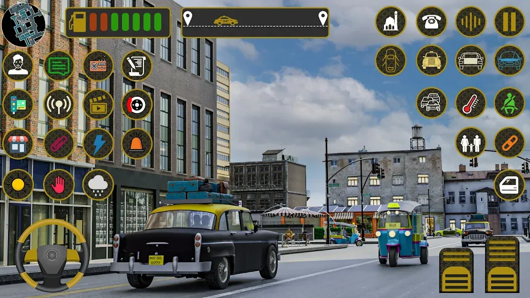 Indian Taxi Simulator car Game MOD APK на Android — Безлимитные деньги и все машины открыты — скриншот 5