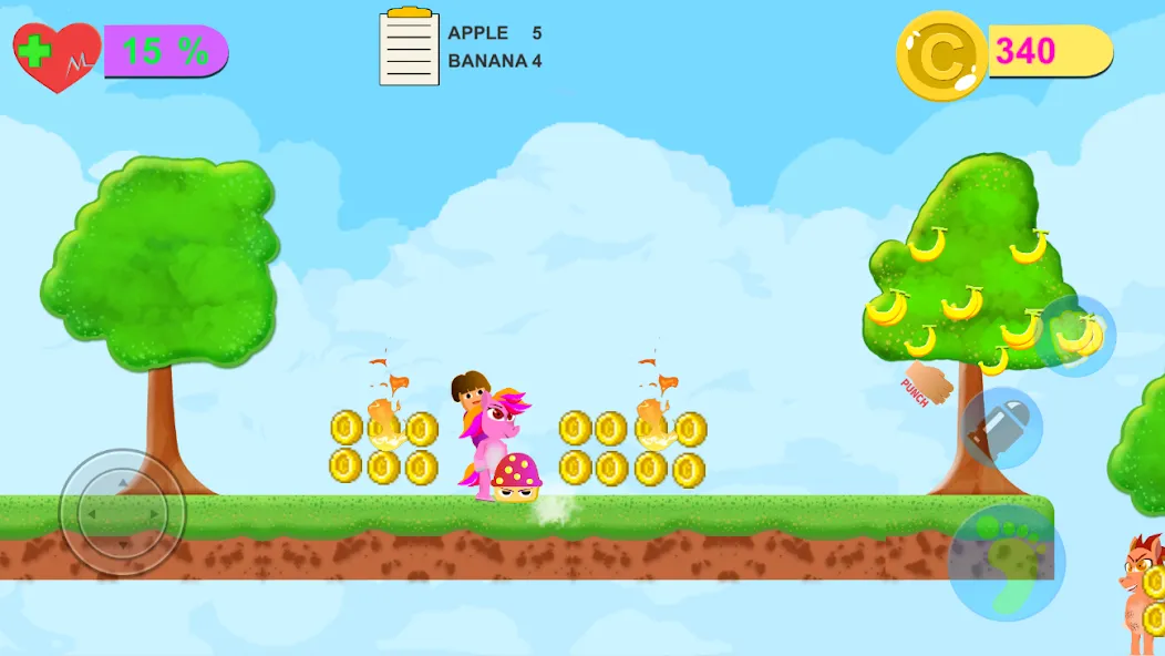 Dora Riding Pony Escape Jungle MOD APK — Безлимитные монеты и все уровни — скриншот 4