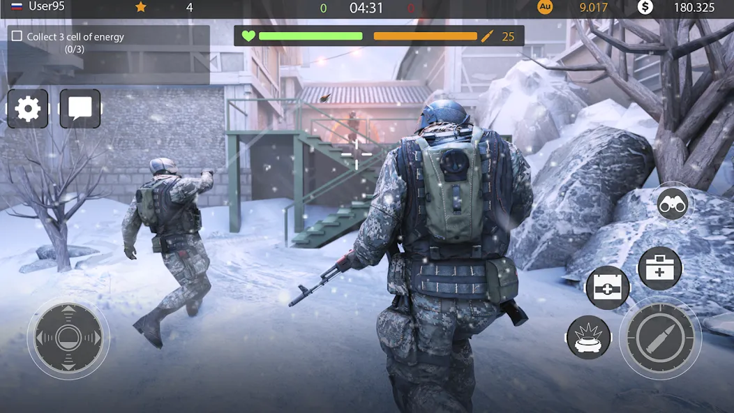Code of War：Gun Shooting Games MOD APK — Безлимитные деньги и патроны — скриншот 2