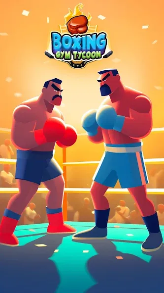 Boxing Gym Tycoon 3D: MMA Club MOD APK — Безлимитные деньги и энергия — скриншот 1